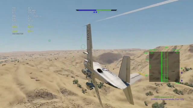 War Thunder: A2D-1 Smooth Bombing Run смотреть онлайн