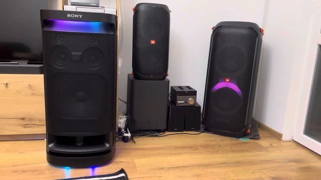 Sony srs xv900 vs Jbl partybox 710 смотреть онлайн