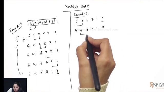 understanding bubble sort in java смотреть онлайн