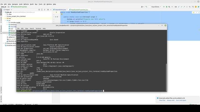 How to sign jar file? How to read system properties?How to pass system properties thru java command смотреть онлайн