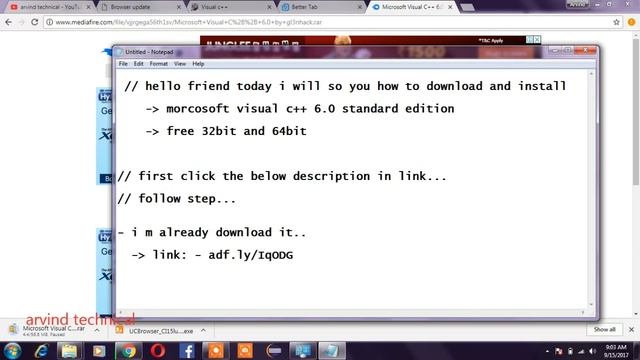 visual c++ 6.0 Free download both 32 and 64bit. смотреть онлайн