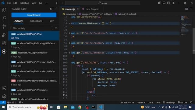 Full Stack Ecommerce Website Tutorial: MERN Stack Backend PART 03 - Profile & Logout Api's смотреть онлайн