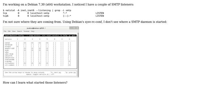 SMTP listeners on a workstation? смотреть онлайн