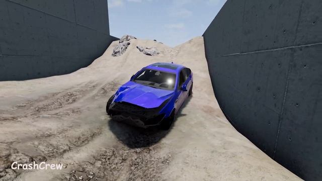 ?Gratifying Rollover Crashes #13 - BeamNG Drive | CRASH CREW смотреть онлайн