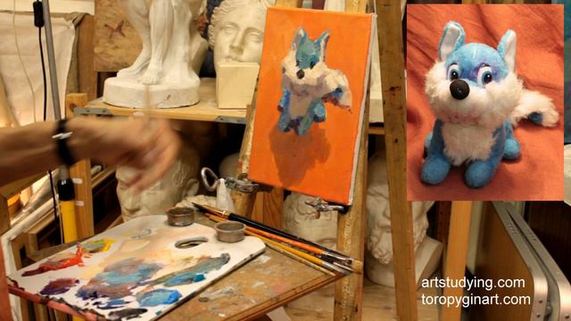 Этюд несложного предмета