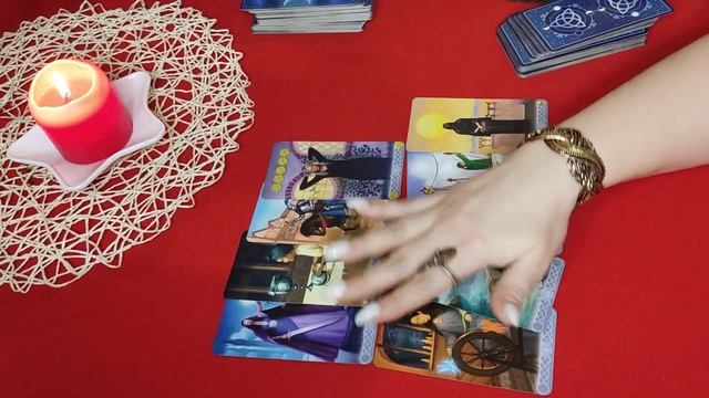 ?ЕСТЬ ЛИ У МЕНЯ С НИМ БУДУЩЕЕ_? КАКОЕ ОНО_? - гадание на две позиции смотреть онлайн