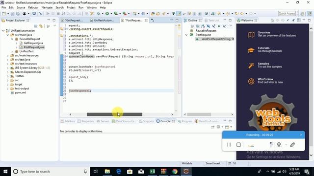 Building the Web Services Test Automation Framework from Scratch - Part 2 - Creating Reusable Requs смотреть онлайн