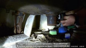 Устранение засора ванны с заменой чугунного сифона на пластиковый