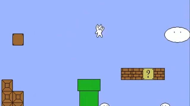 Я попробивал поиграть в cat mario я сломал клавиатуру ) смотреть онлайн