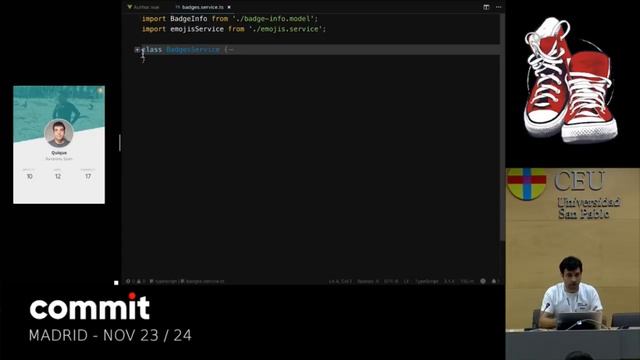 Potenciando Vue con TypeScript, Inversify, Vuex y otras súper herramientas. (track4) смотреть онлайн