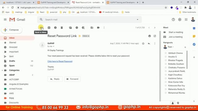 #44 Reset Password | User Management Module | CodeIgniter 4 Tutorials смотреть онлайн