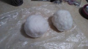 Снежки из ваты