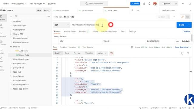 HTTP - GET: Tampil Data (Vue + Laravel) смотреть онлайн