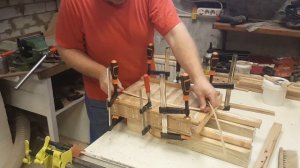 Склейка торцевой разделочной доски