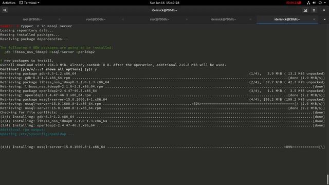 Установка SQL Server 2019 preview on Linux в openSUSE Tumbleweed & Azure Data Studio | Path 1 смотреть онлайн