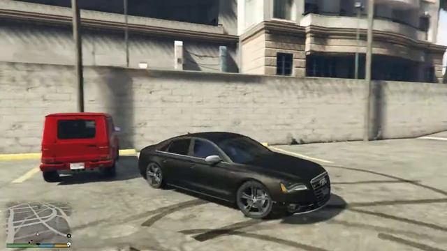Audi S8 в GTA 5 смотреть онлайн