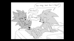 Sonadow's cute night (Sonic Comic Dub)