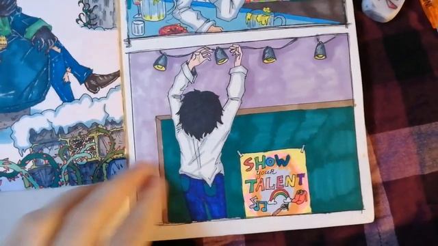 ОБЗОР НА СКЕТЧБУК (как я училась людей рисовать)