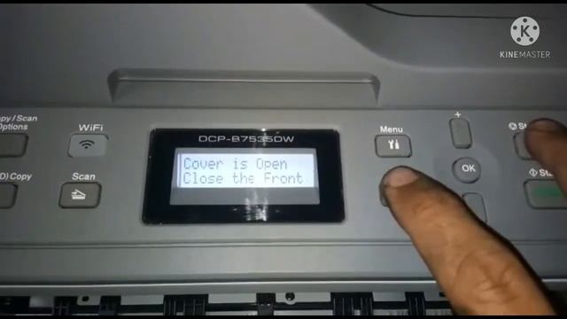 Replace toner cartridge solution in brother DCP B7535DW Printer/how to solve Replace toner error смотреть онлайн