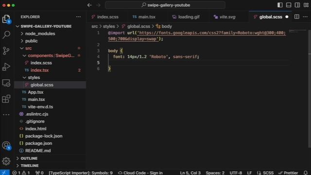 Разрабатываем swipe галерею на CSS: react + vite + typescript смотреть онлайн