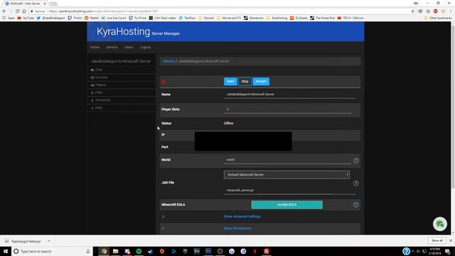 Multicraft - Installing a Custom Jar Tutorial | KyraHosting 2018 смотреть онлайн