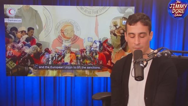Шоу Джимми Дора - США уничтожают жертв землетрясения в Сирии санкциями смотреть онлайн