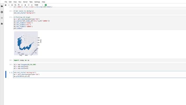 Plotting 3D Graphs for Multiple Columns using Seaborn смотреть онлайн