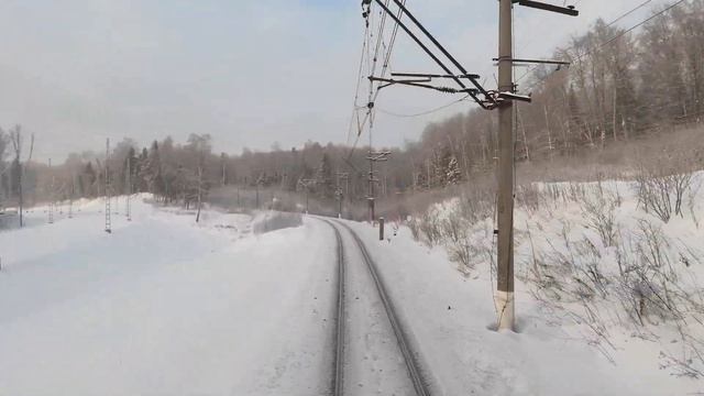 Рождественские морозы из кабины электровоза смотреть онлайн