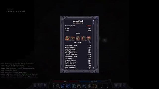 Stoneshard - lvl 10 Electromancer vs. Ancient Troll (0.8.0.12) смотреть онлайн