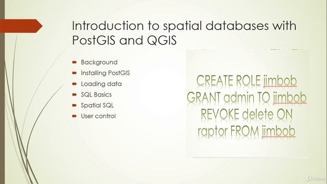 Introduction to Spatial Databases with PostGIS and QGIS 3 - learn QGIS смотреть онлайн