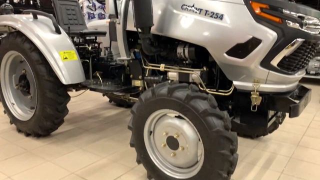 Обзор характеристик минитрактора Скаут Т-254 смотреть онлайн