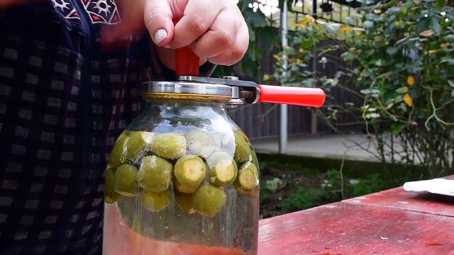 Canning Delicious Feijoa Compote and Cooking Crispy fish recipe | Azerbaijan Village Cooking. смотреть онлайн