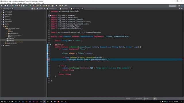 Bukkit Coding - Vanish Plugin - Episode 27 смотреть онлайн