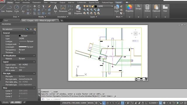Autocad - SCU et Mise en page смотреть онлайн