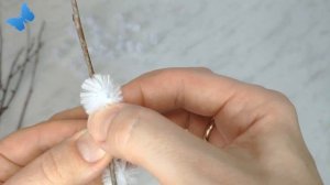 ВЕРБА своими руками / Как просто сделать Вербу/ Поделки на Пасху веточки вербы