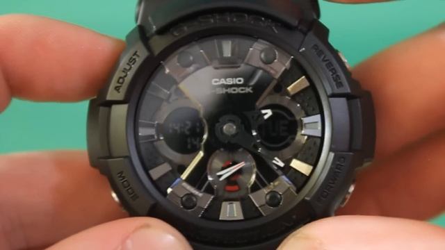 G-SHOCK GA-201-1A | Обзор и настройка (на русском) | Купить со скидкой