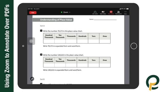Zoom: Annotating PDFs from iCloud Drive смотреть онлайн