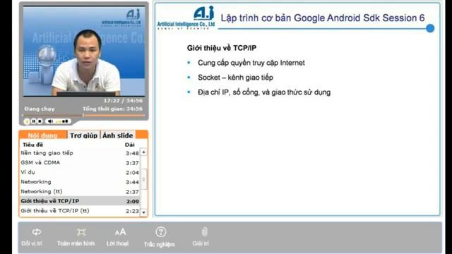 Lập trình Android Bài 6 Android SDK Phần III Net TCP IP http https YouTube смотреть онлайн