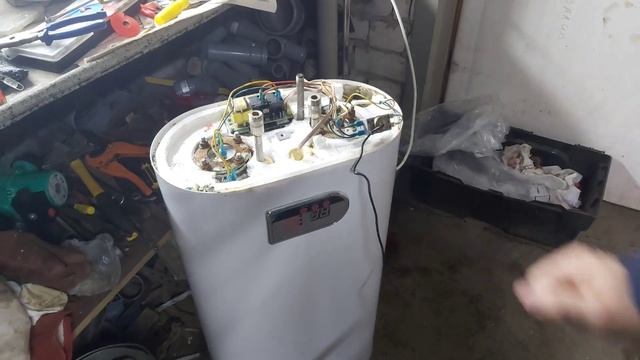 водонагреватель Термекс не горит табло и не включается, ремонт. смотреть онлайн