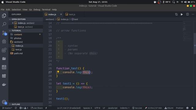 #07 - شرح الـ ES6 | arrow functions смотреть онлайн