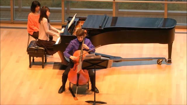 Poulenc Cello Sonata 2nd Mvt смотреть онлайн