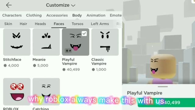 roblox give me vampire face for 75 robux? lulu problem смотреть онлайн