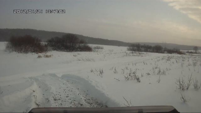 Традиционный зимний выезд на Гремячий Ключ через Торбеево Toyota Hilux Surf 185 смотреть онлайн