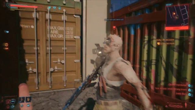CYBERPUNK 2077 THE MOST POWERFUL AND FUNNY WEAPON смотреть онлайн