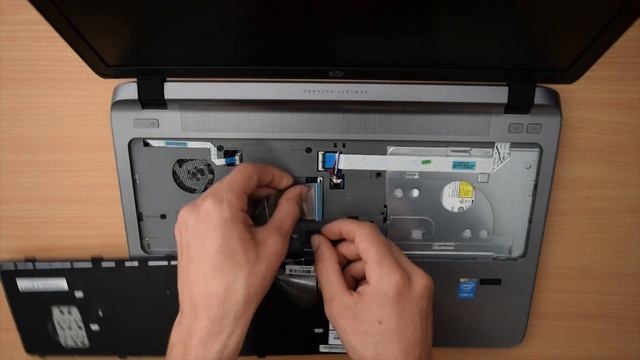 How to change|replace HP Probook 450 G2 keyboard смотреть онлайн