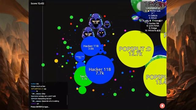 WHEN HACKER 118 MEETS CELLZ.IO [cellz.io Gameplay] *DISASTEROUS* *CHAOTIC* смотреть онлайн