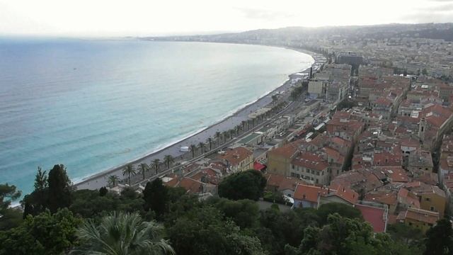 Ницца с высоты птичьего полета.De nice à vol d'oiseau. смотреть онлайн
