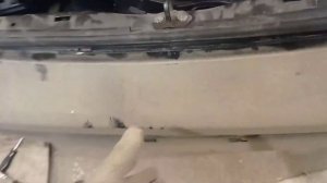 как снять задний бампер на тойота витс второго поколения