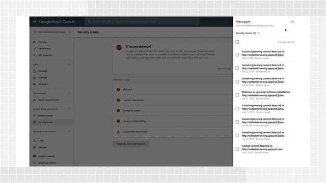 Security issues report in Search Console - Google Search Console Training смотреть онлайн