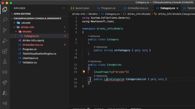Drinks Info App (FULL PROJECT), Calling API with C# and Restsharp смотреть онлайн